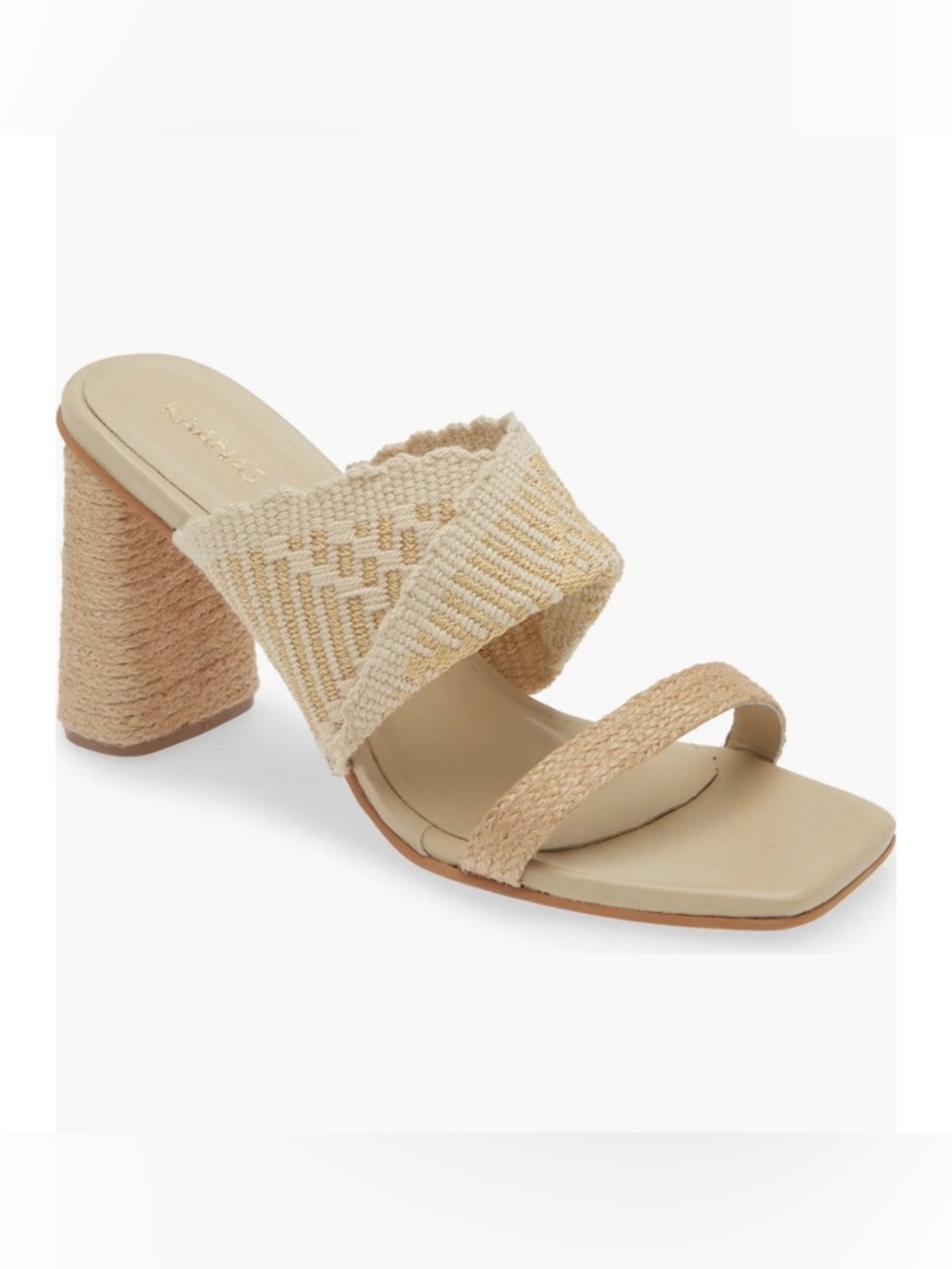 Kaanas Rai Square Toe Sandal